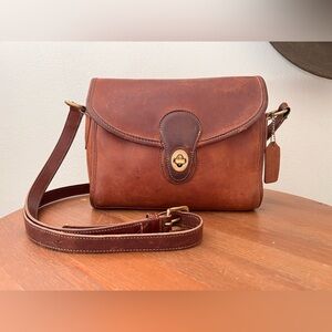Vintage 80's COACH Legacy Leather Devon Crossbody Bag